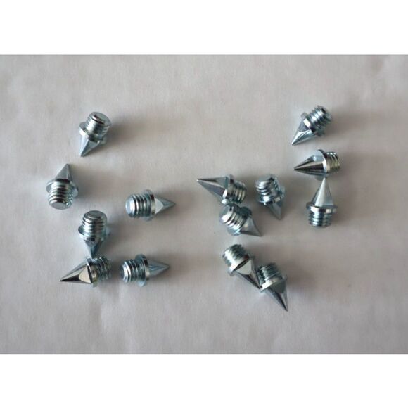 Nike Track & Field Cleats Spikes & Wrench Tool Kit w/14 Silver Spikes - Picture 2 of 4